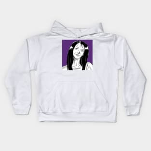 natalie imbruglia ecopop portrait in sketchbook Kids Hoodie